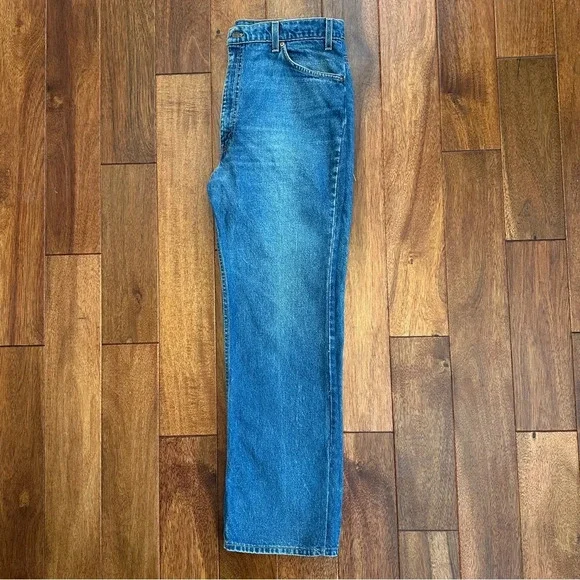 Vintage Levi’s 517 Mens Orange Tab Jeans. Made In 1996 USA. 20517-0217. … - Picture 14 of 15